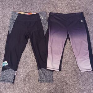 Lot of 2 RBX Capri Leggings - Size Large